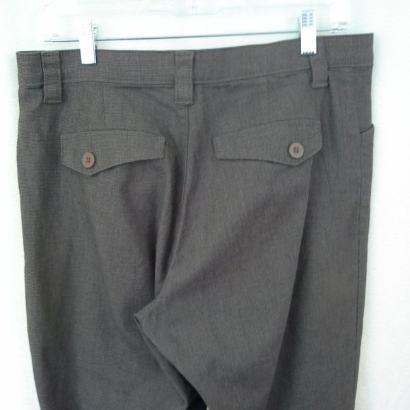 Lee womens pants Size 12P Medium brown Lee comfort - Picture 5 of 7